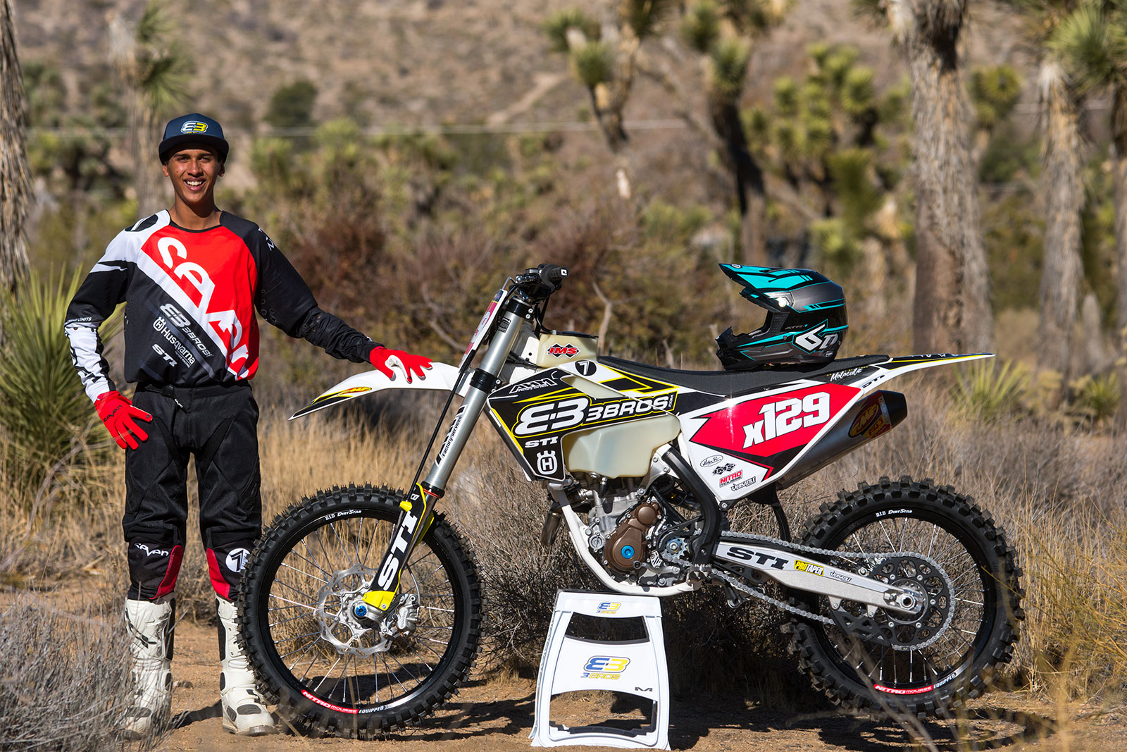 Jacob Alvarez will race the Big 6 series in the WCGP Pro II class, and WORCS series in the Pro 2 lights class piloting a Husqvarna FC 250.