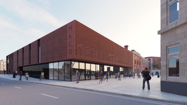 Artists impression of the new venue
