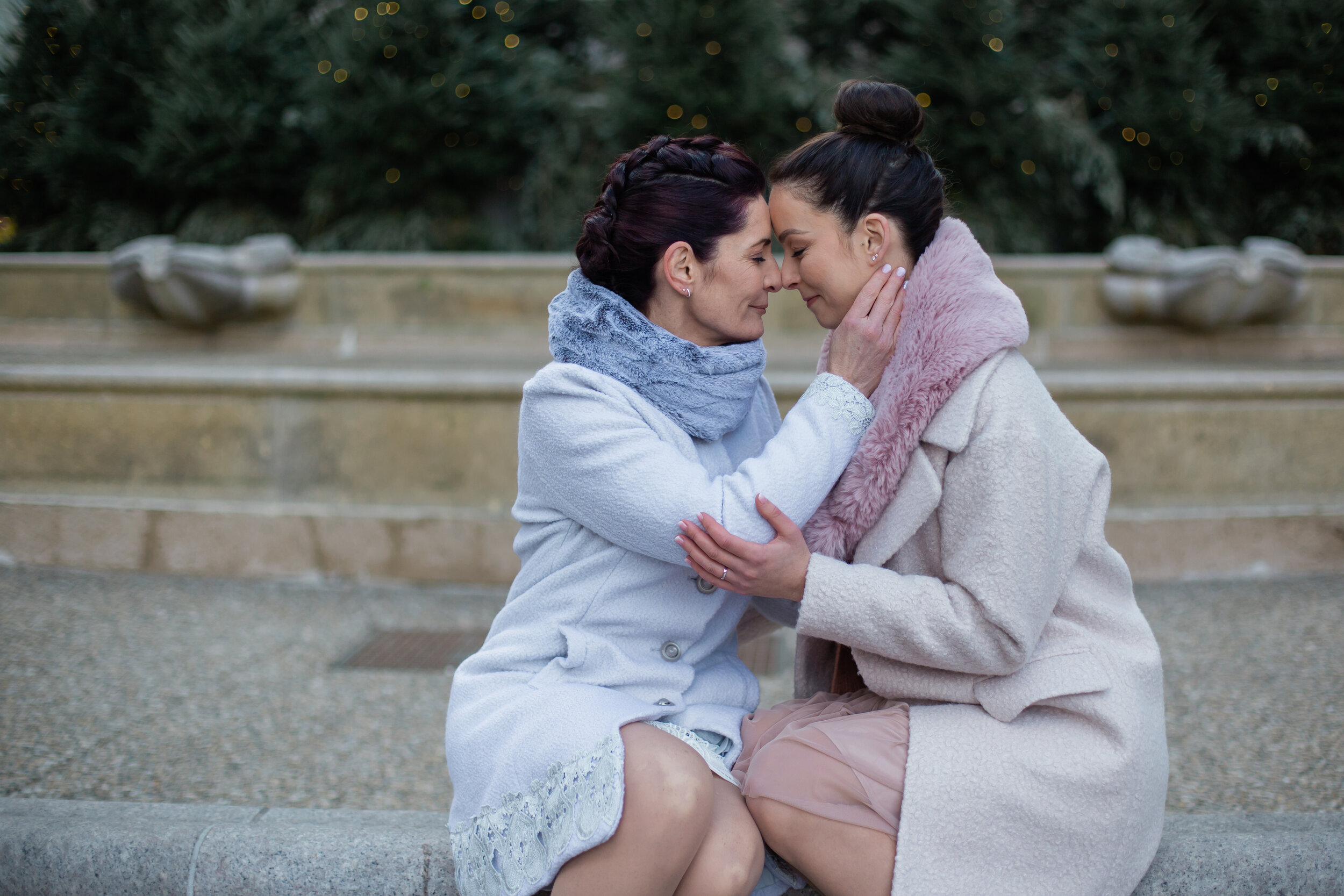 Kathryn &amp; Mary | Christmas Central Park Elopement | New York, NY