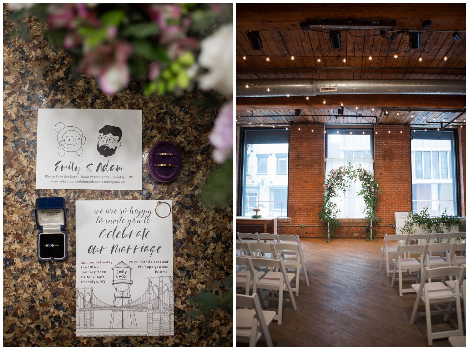 Dumbo Loft Wedding