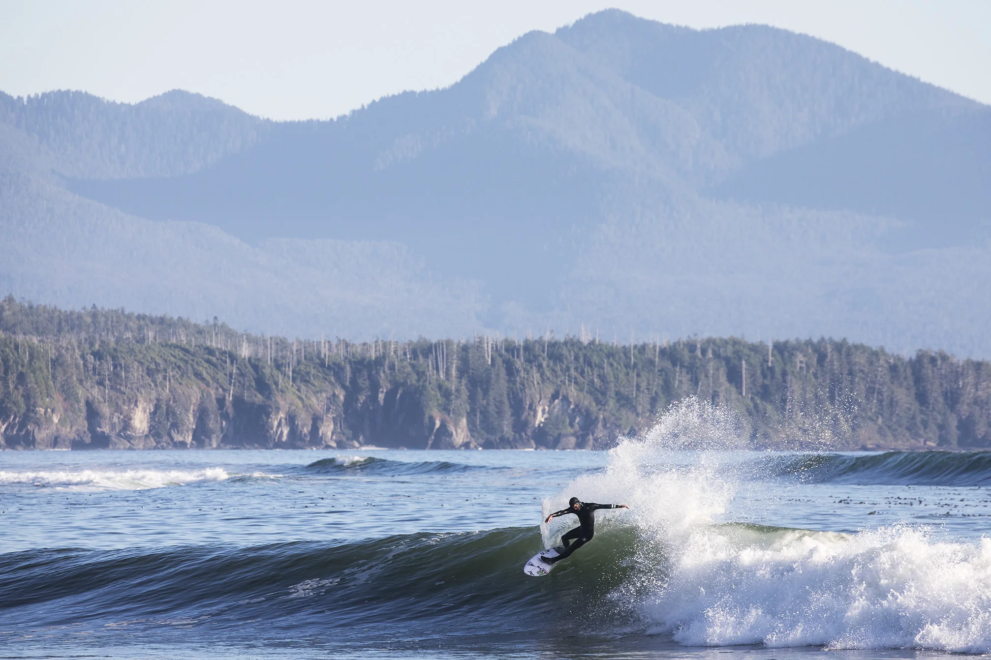 Throughout the previous several months, I have been working with Nate on a project that has taken us around the world chasing surf, but we had yet to nail down the trip that we really needed to cement the piece: a boat/camping trip close to home, with some of my childhood best friends in tow, living simply and surfing. In short, doing exactly what made all of us fall in love with the sport, the area, and the people who inhabit it in the first place. At the risk of sounding like a tired cliche, it honestly was the closest thing you can get to the Canadian version of a Mentawaii boat trip.