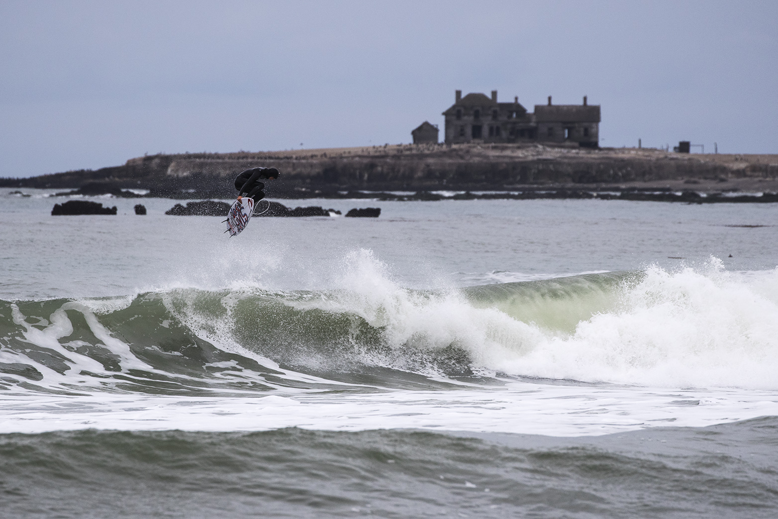 “I haven’t surfed in town since I was, like, 17.”