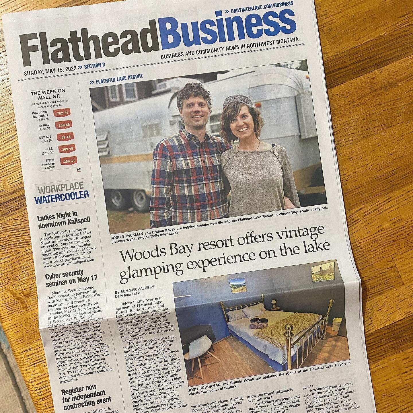 A YEAR AGO, Joshua and I were featured in our town paper, the Bigfork Eagle! I thought to myself, &ldquo;Wow! I wonder if we&rsquo;ll ever make it to the Flathead Beacon?&rdquo; (weekly paper)

A FEW WEEKS AGO we were featured in the Flathead Beacon 
