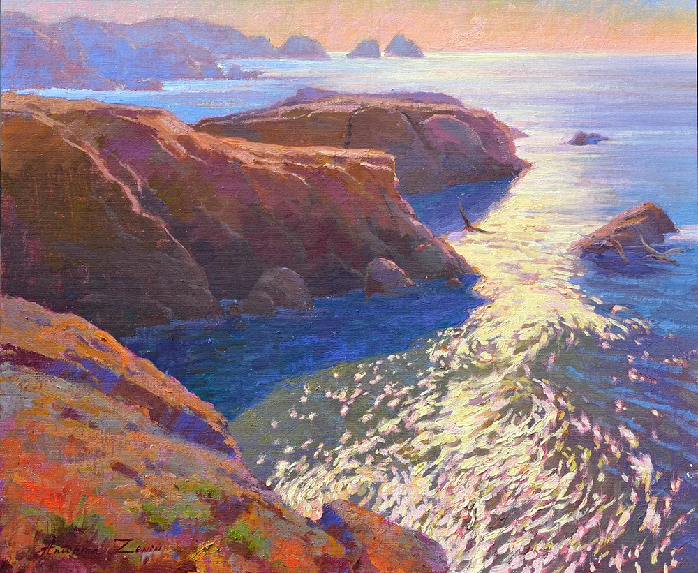 Point Lobos, 20x24, oil on linen board