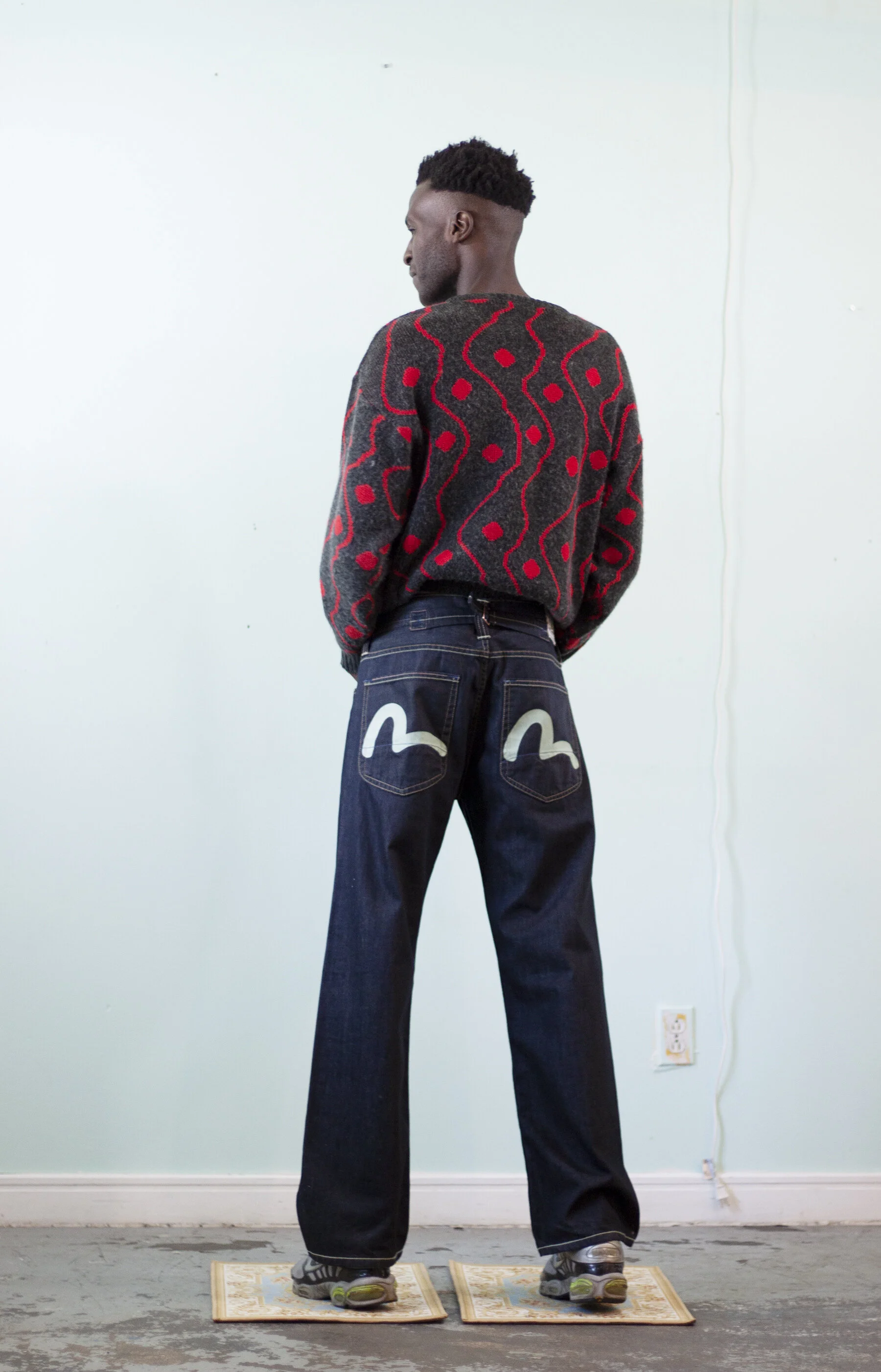ملعب إفلاس عضو evisu x puma jeans 