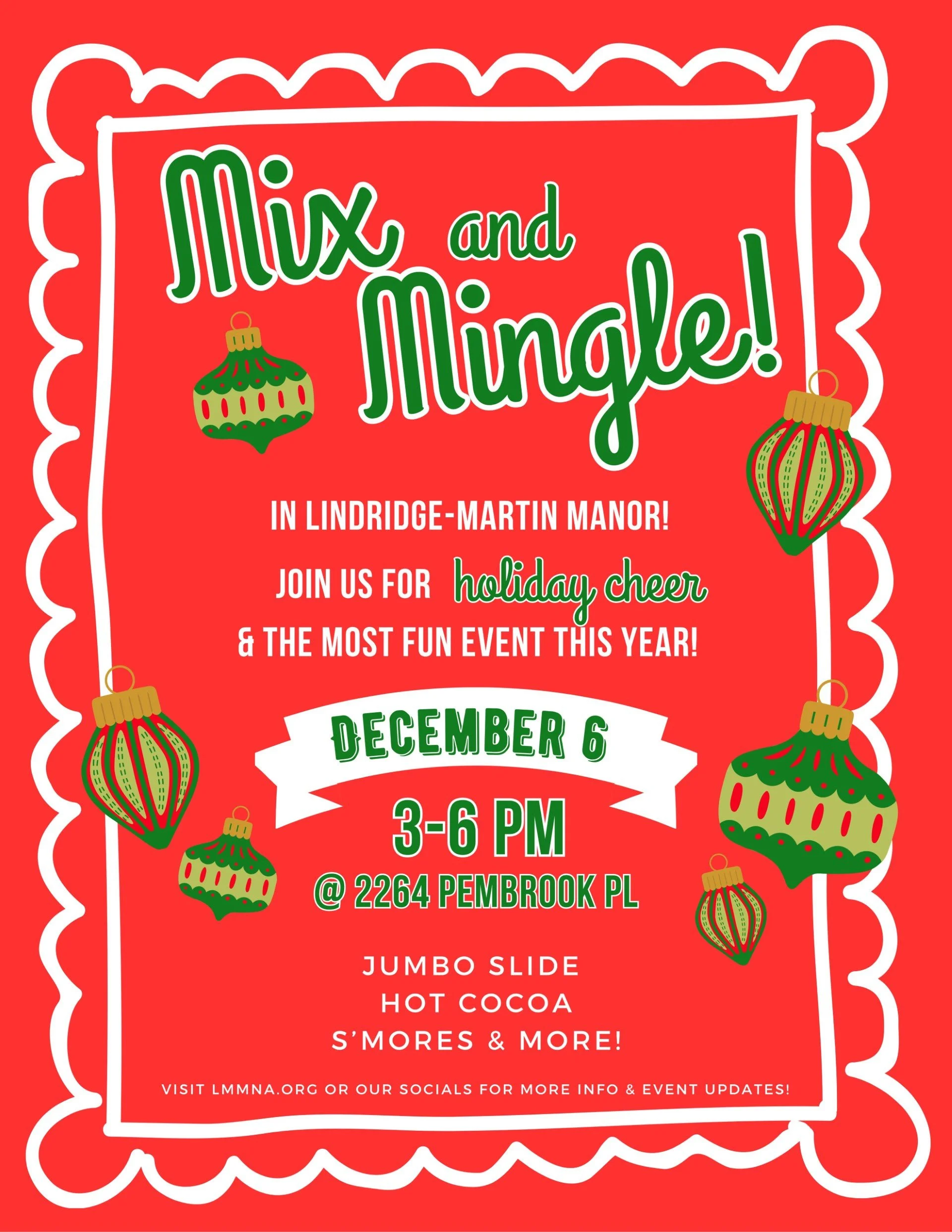 Holiday Mix and Mingle