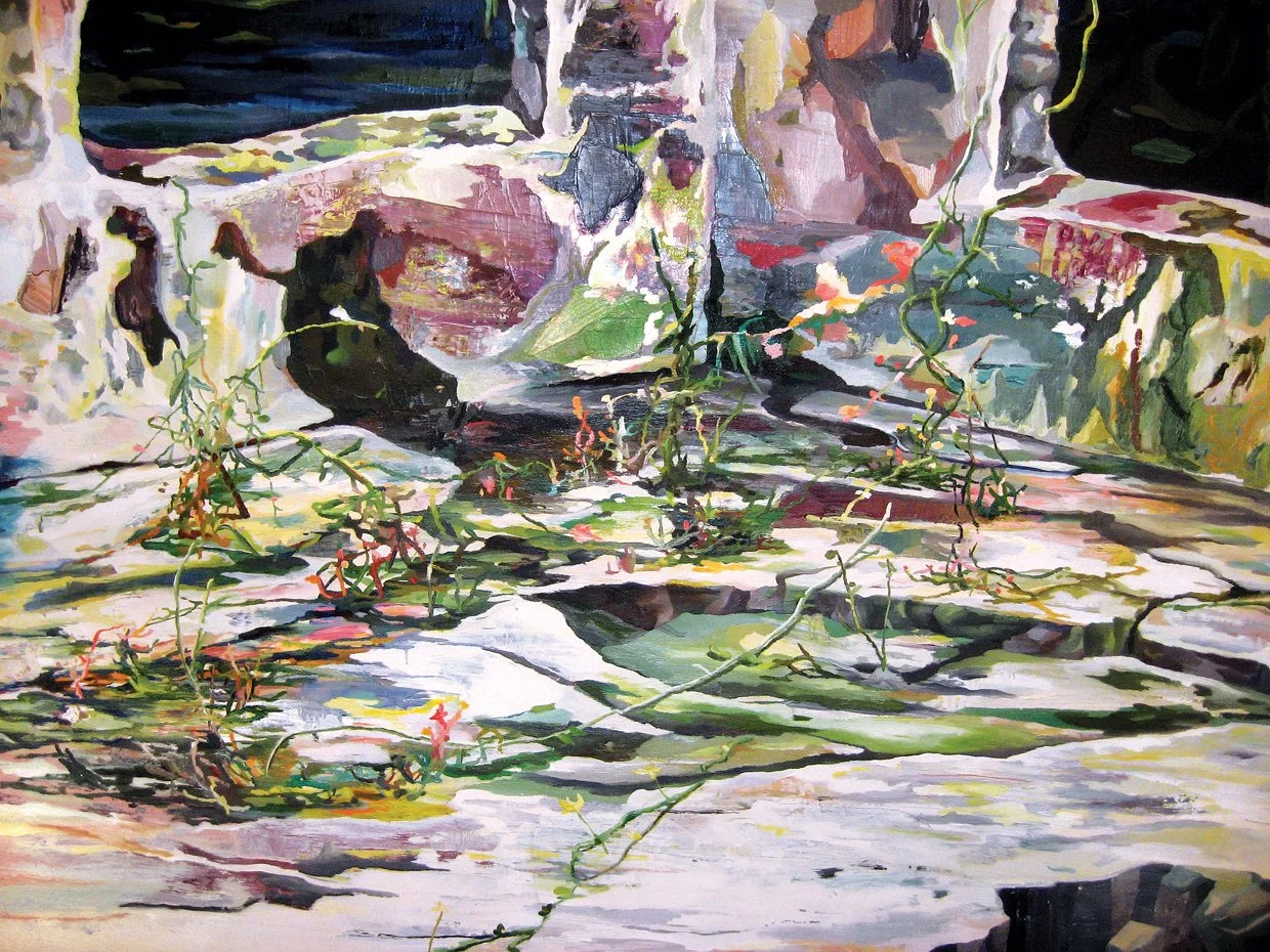 Mount Pinatubo Ruins (detail)
