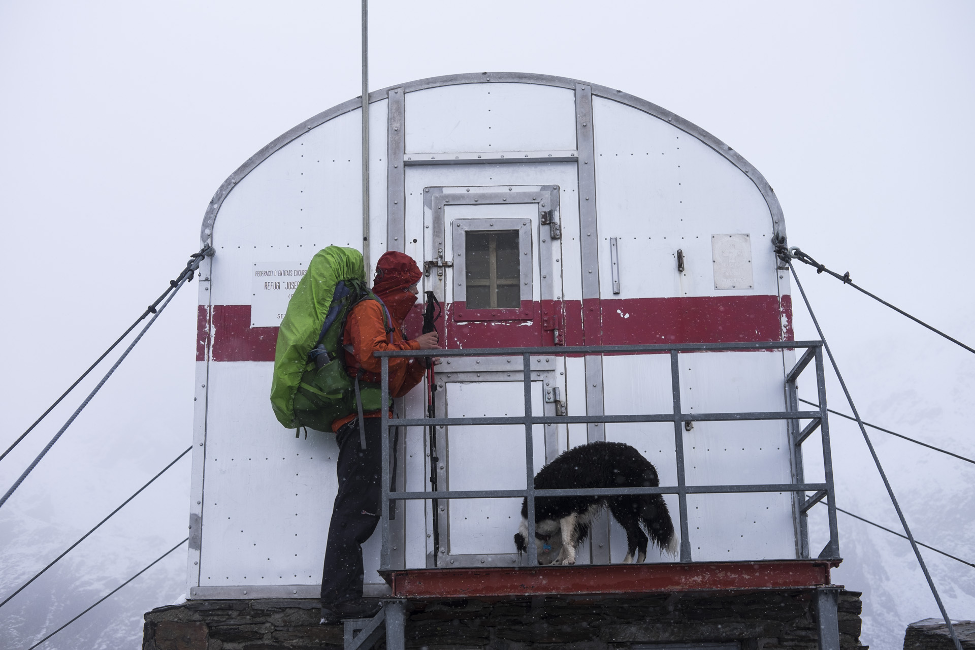 Arrival at Refugi de Baiau
