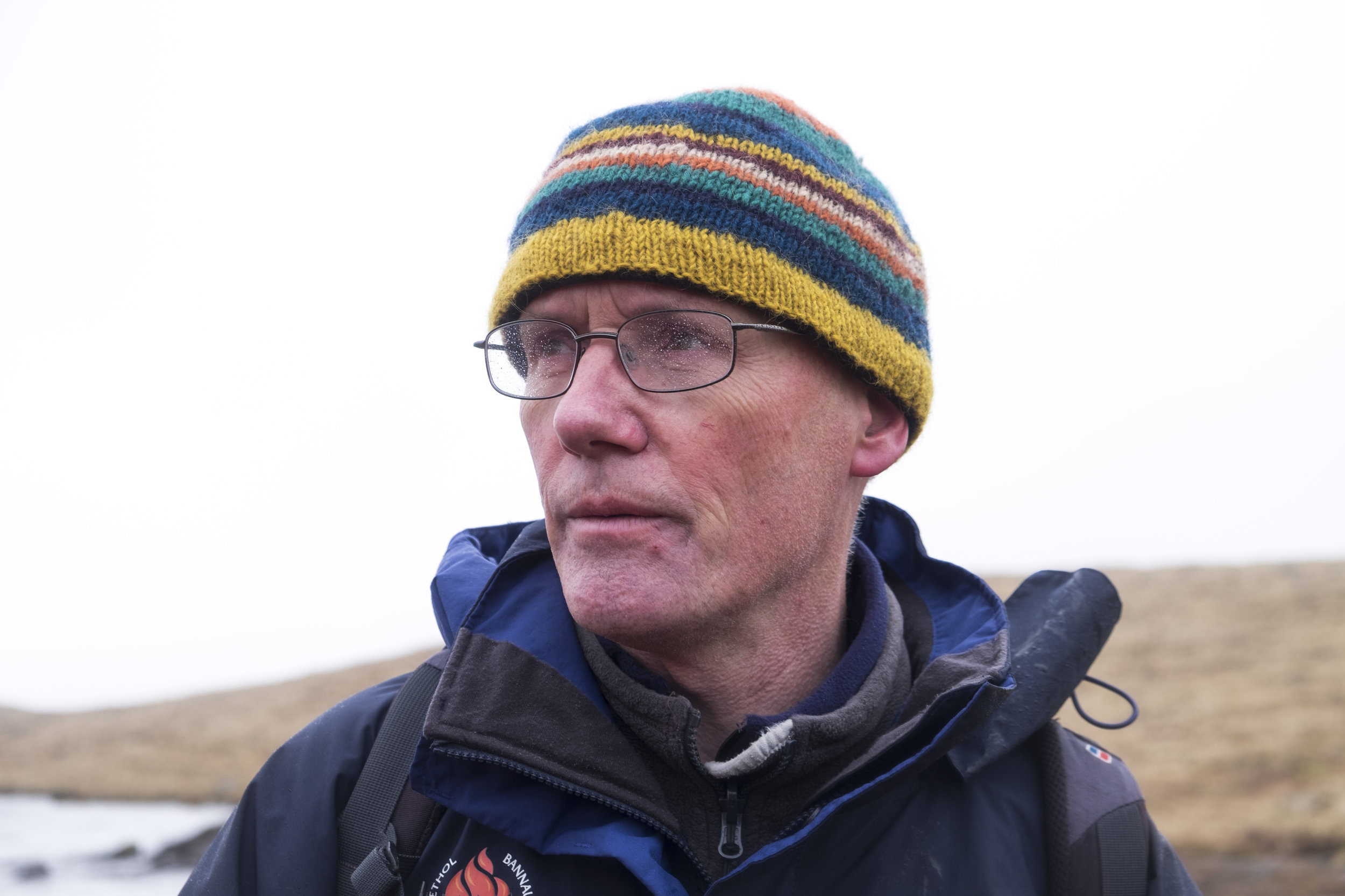 Alan's expertise helped to bring the geology of the Beacons to life.