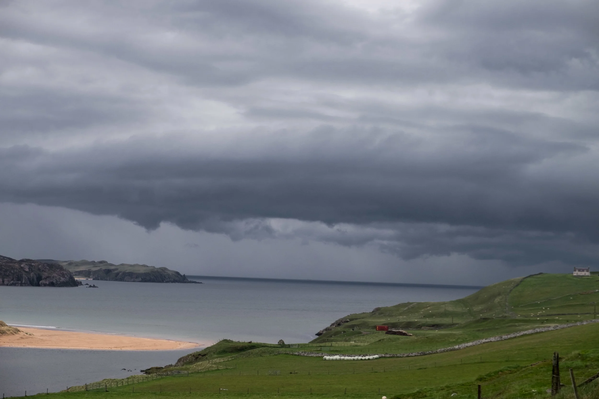 Bettyhill after a long day on the North Coast.