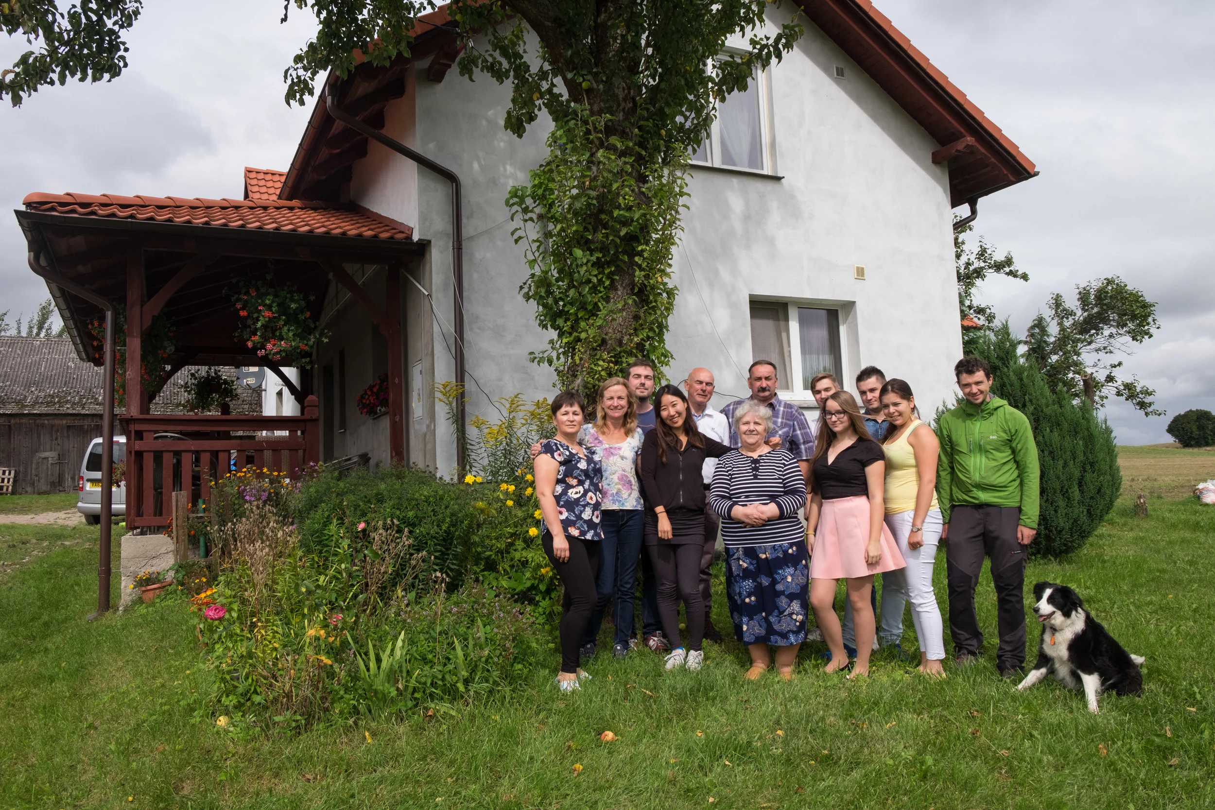 Although Dziadek's brother has also passed away, our family still live on the farm and it was heartwarming to be welcomed into a home that has been with the Toczek's for generations.