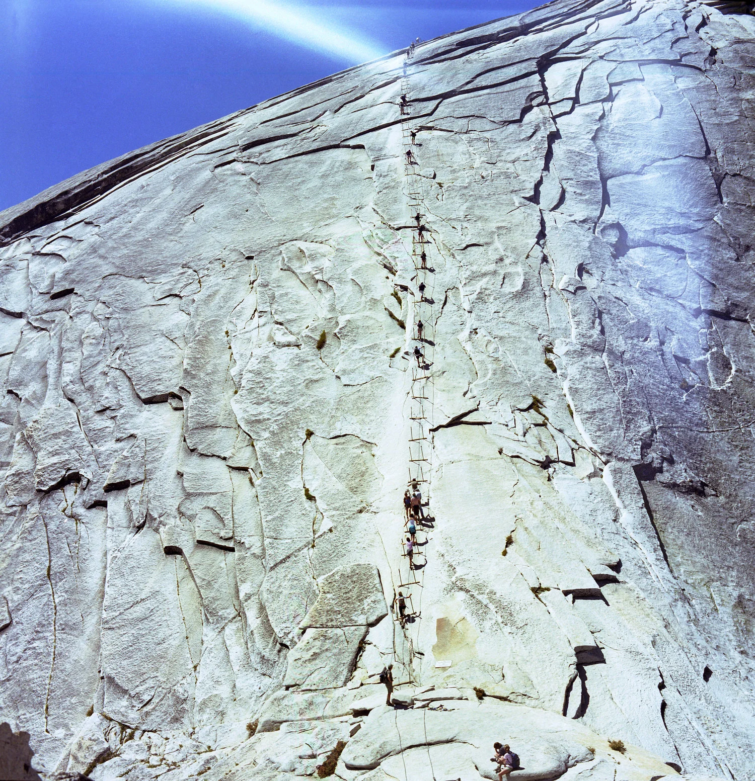 Half Dome, taken on my Medium Format Bronica Camera, 2008