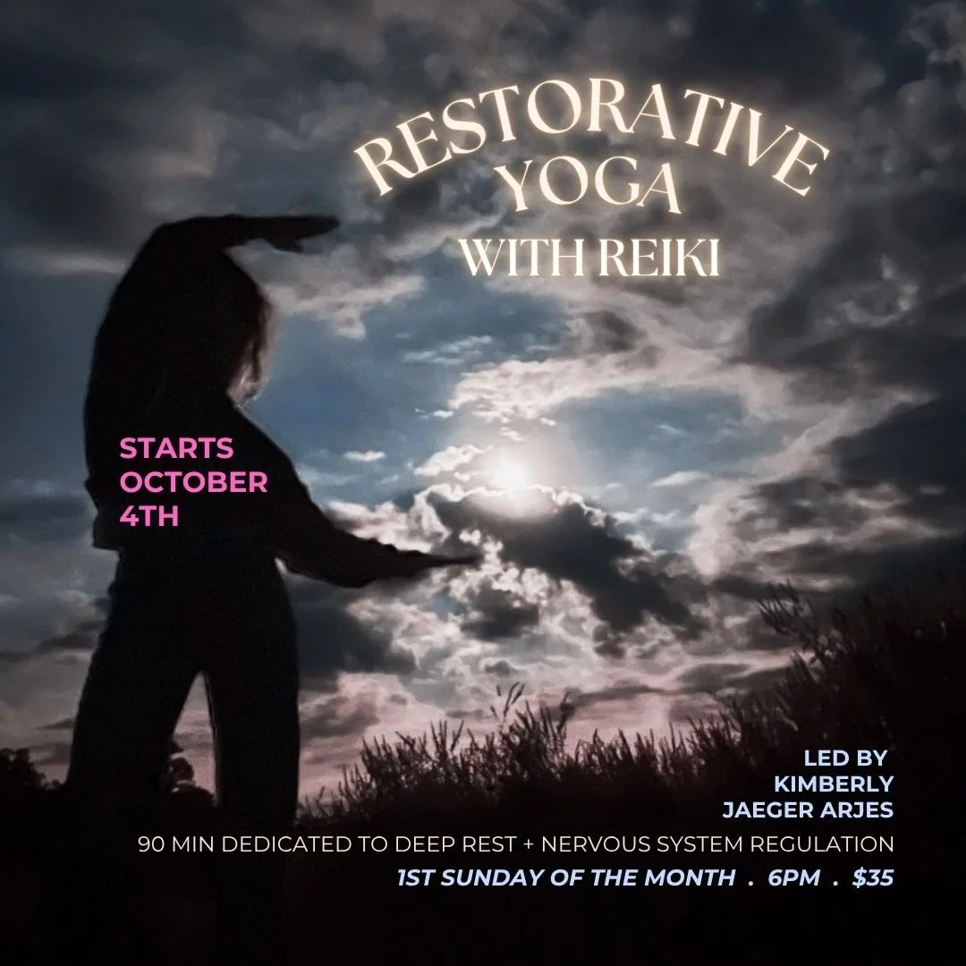 Restorative Yoga with Reiki - STARTS OCTOBER 4th
