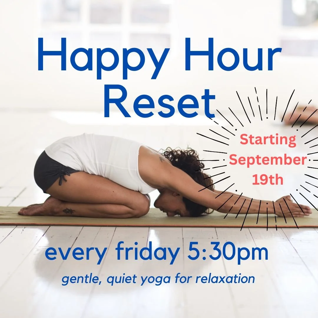 Happy Hour Reset - Fridays @ 5:30pm