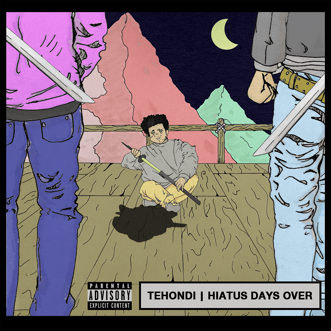 Tehondi Hiatus Days Over Album Cover (small).png