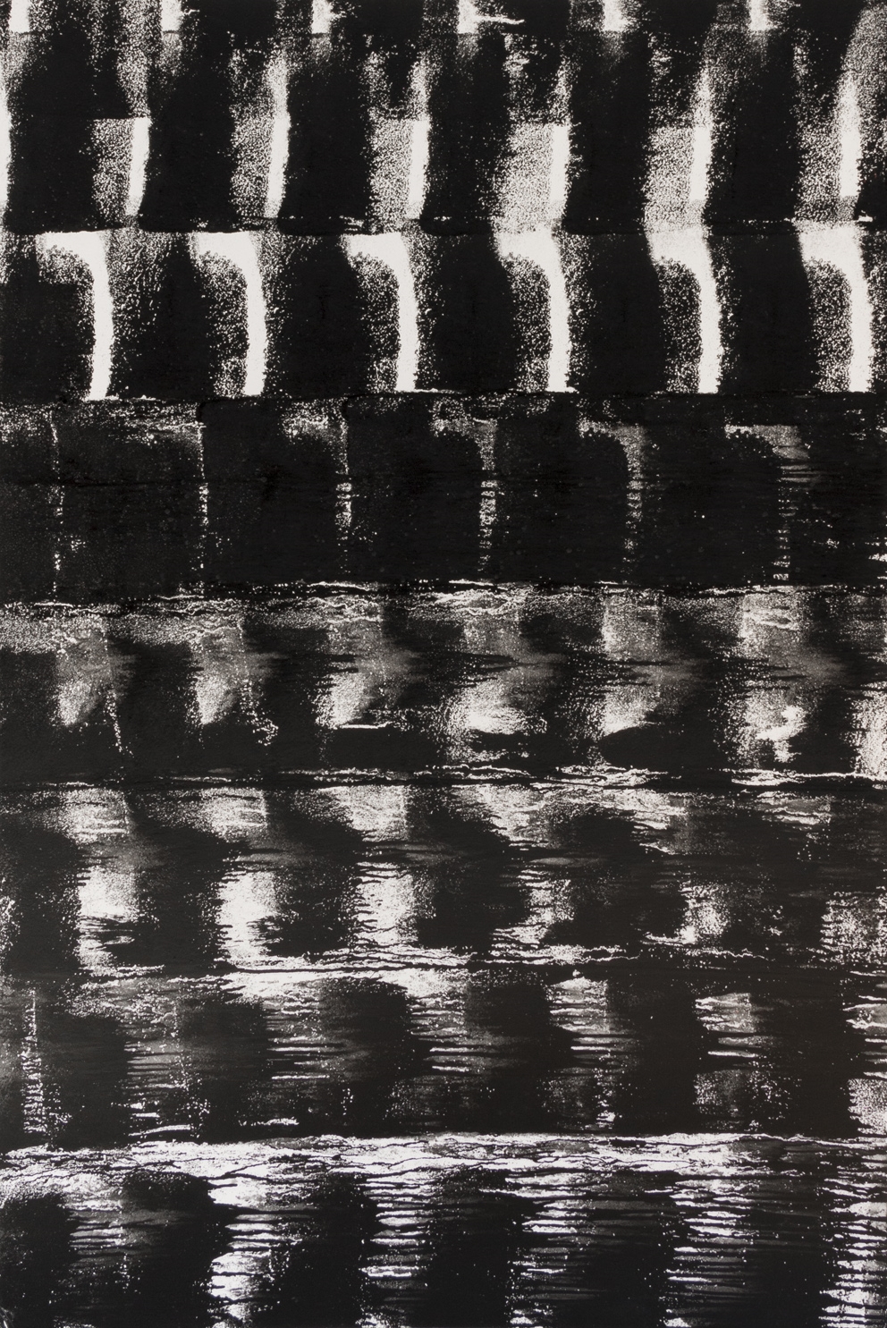 B&W Wall Painting I