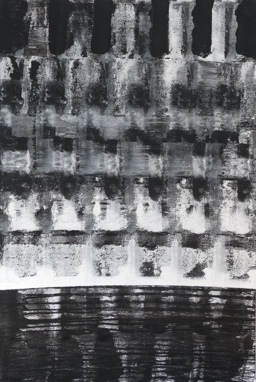 B&W Wall Painting III