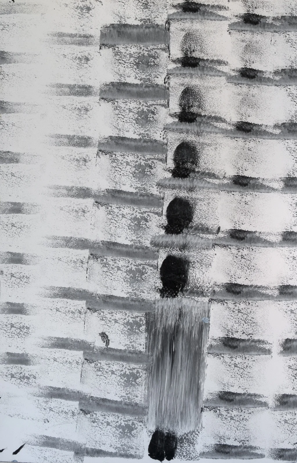 B&W Wall Painting IV