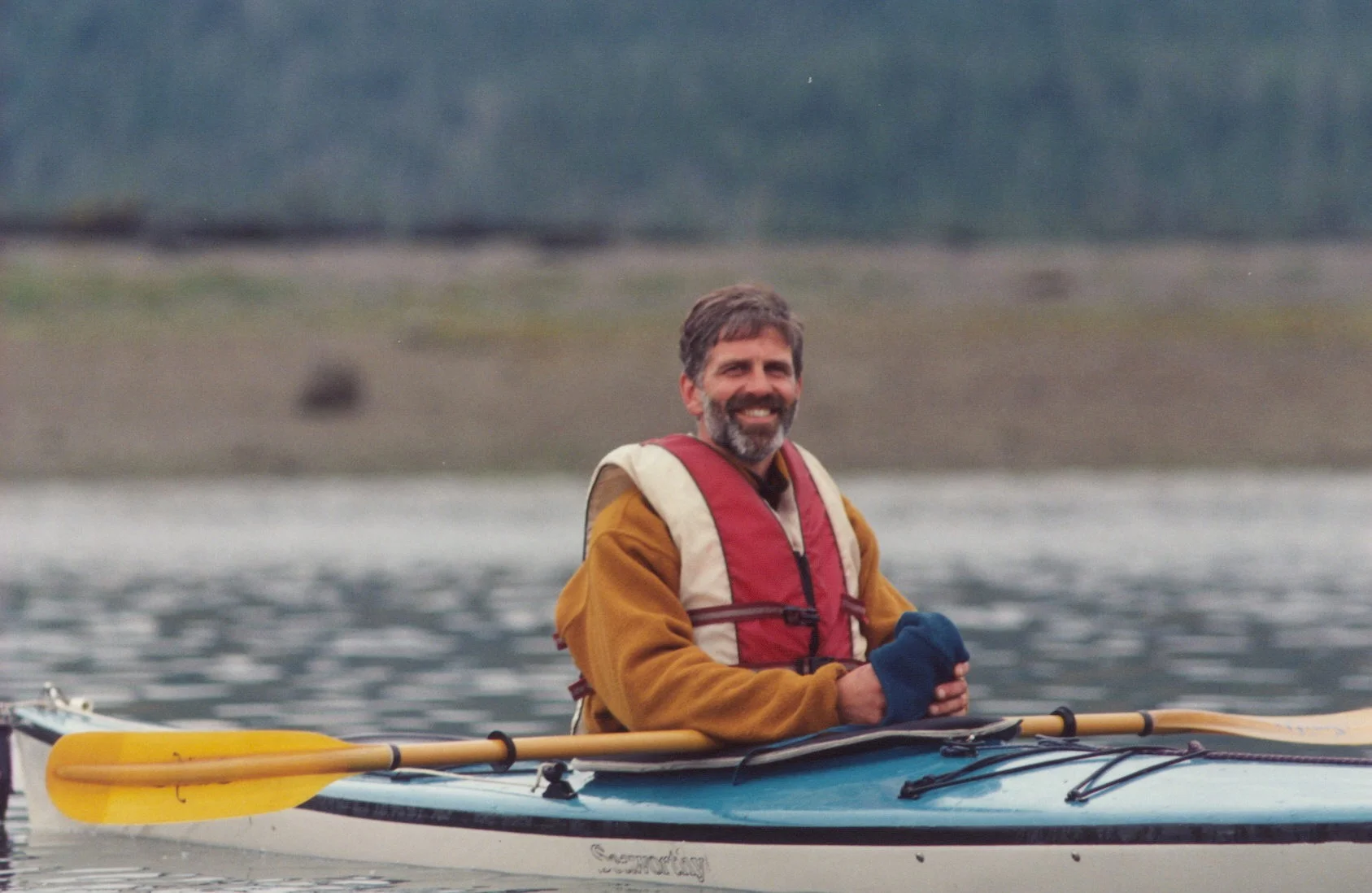 A younger Kurt, leading one of his early Inside Passages meditation retreats in Rocky Pass, Southeast Alaska