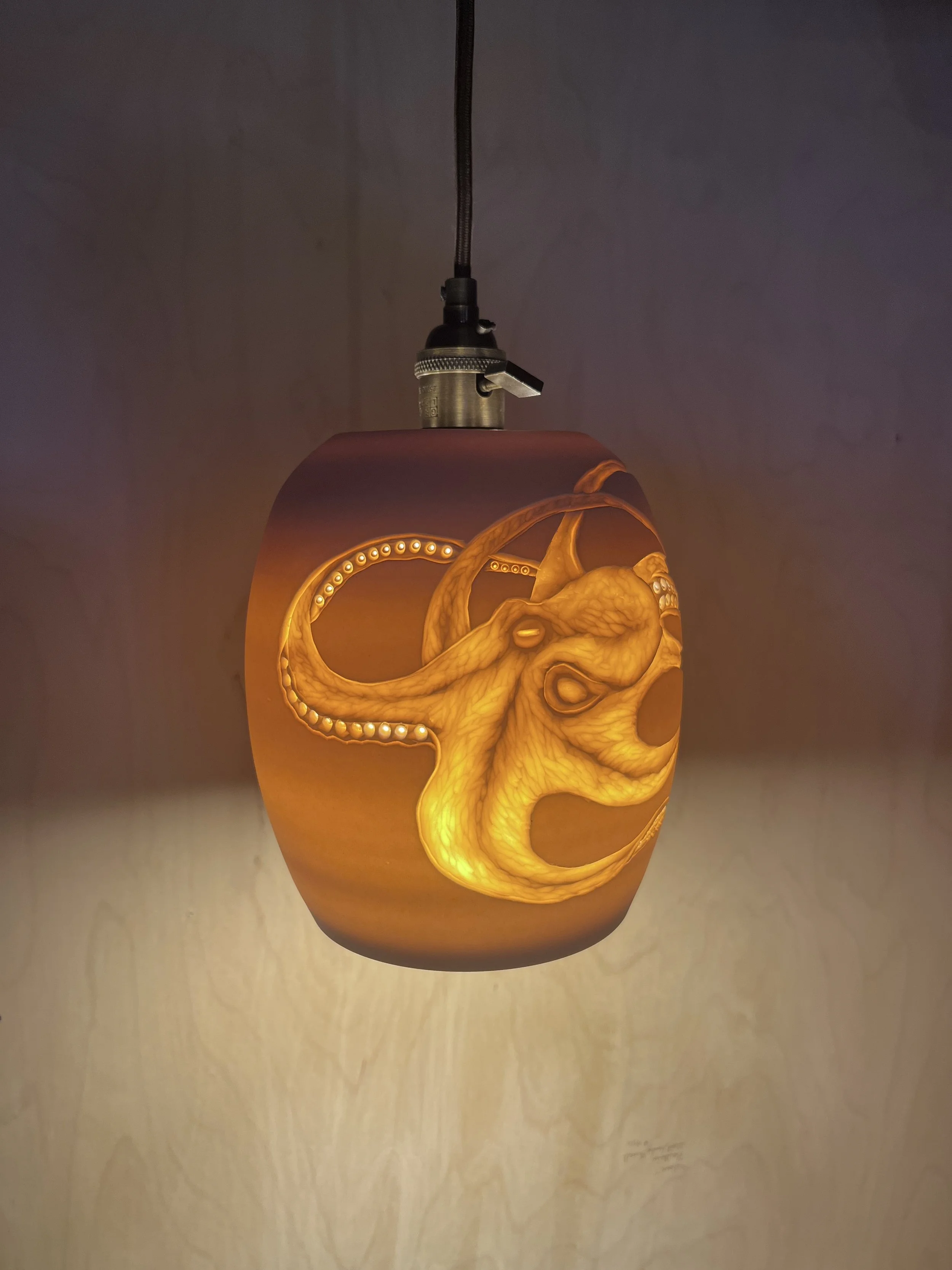 Pendant lamp ~ octopus
