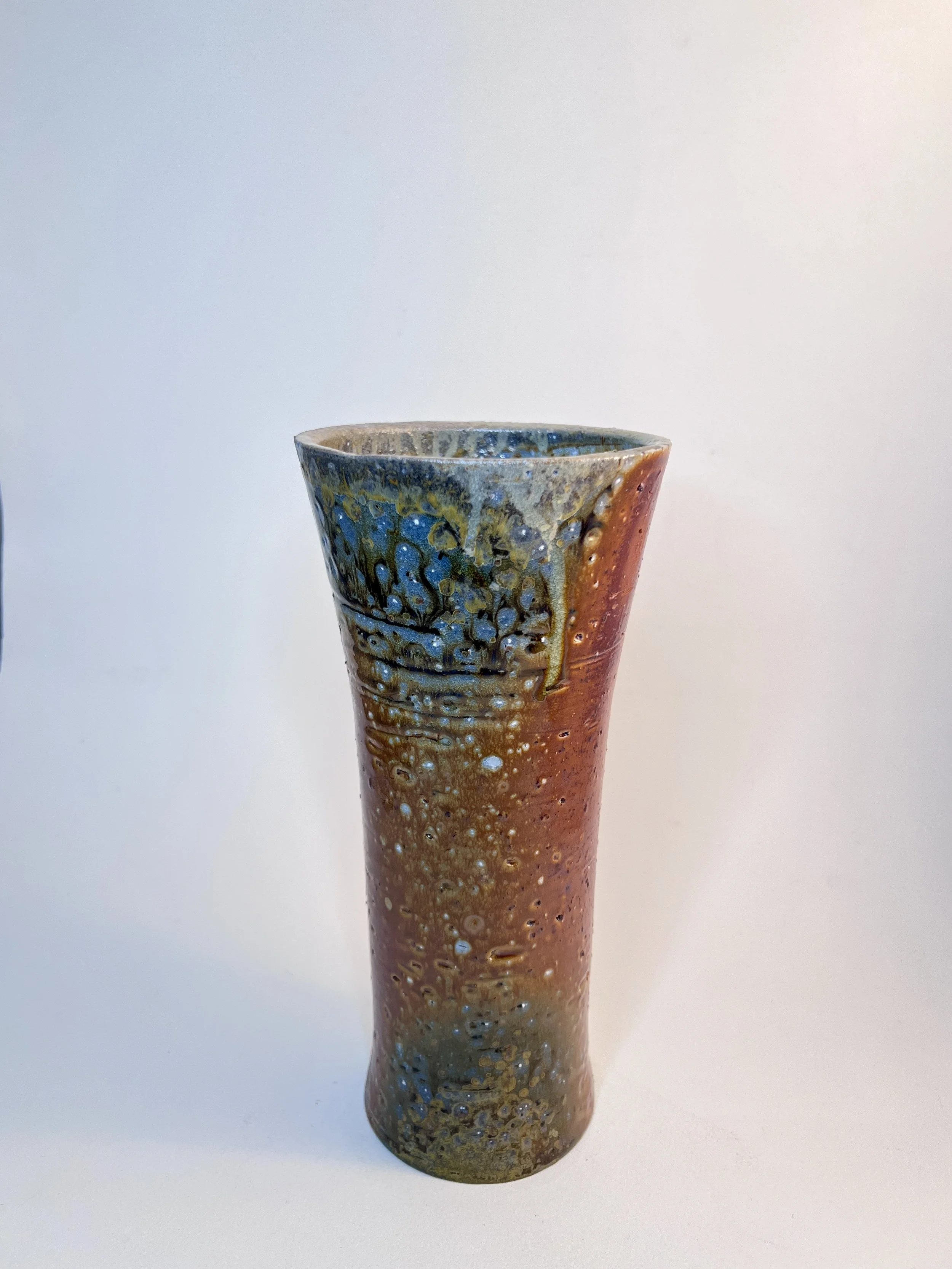Flared vase ~ wood-fired #1