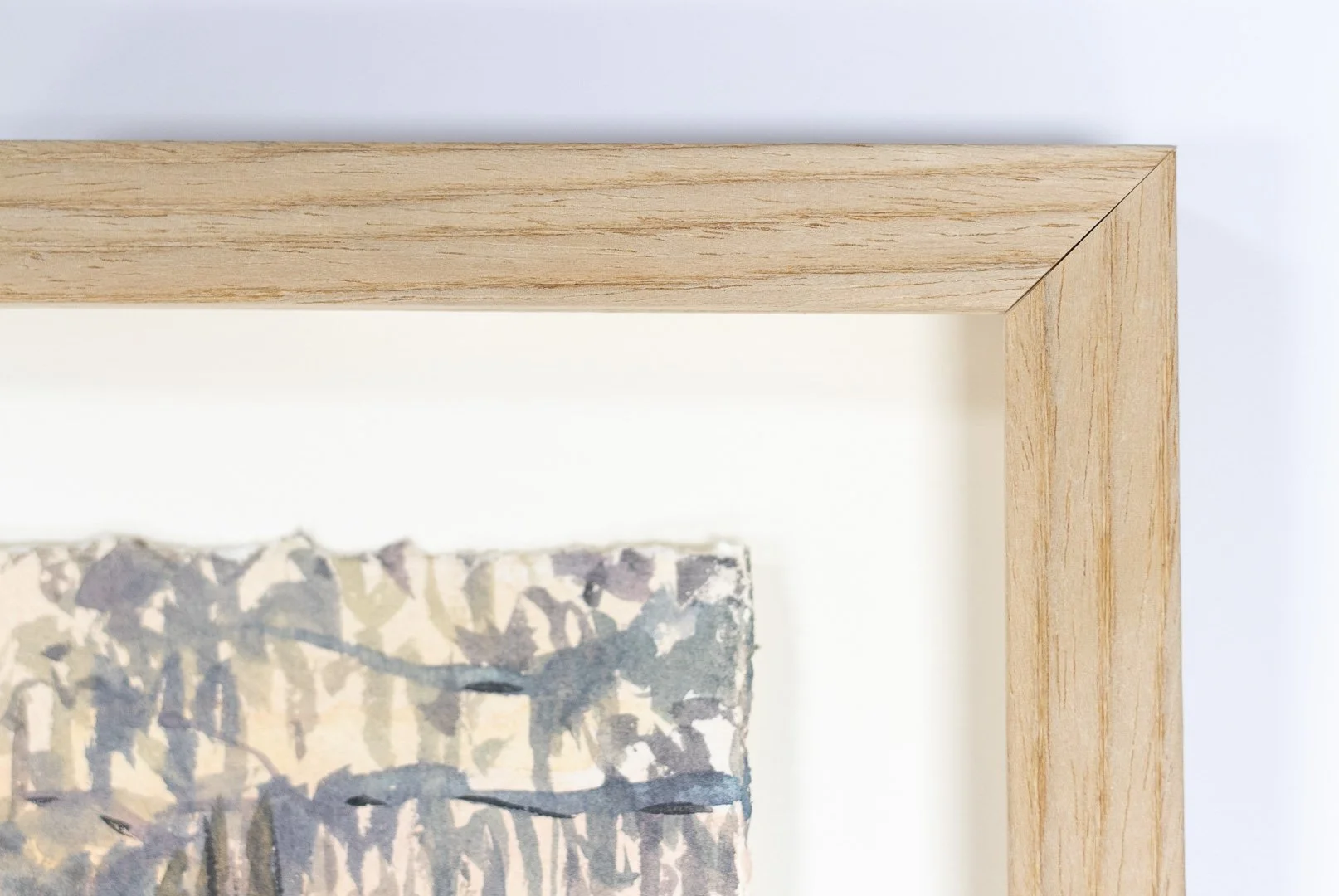 Wood Frame (for 6x8 Painting on Paper)