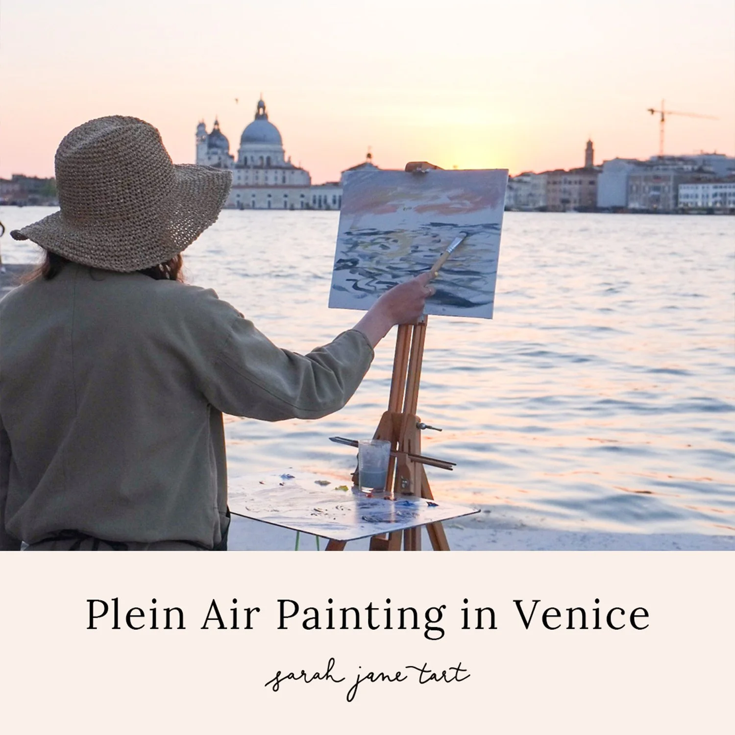 Plein Air Painting in Venice