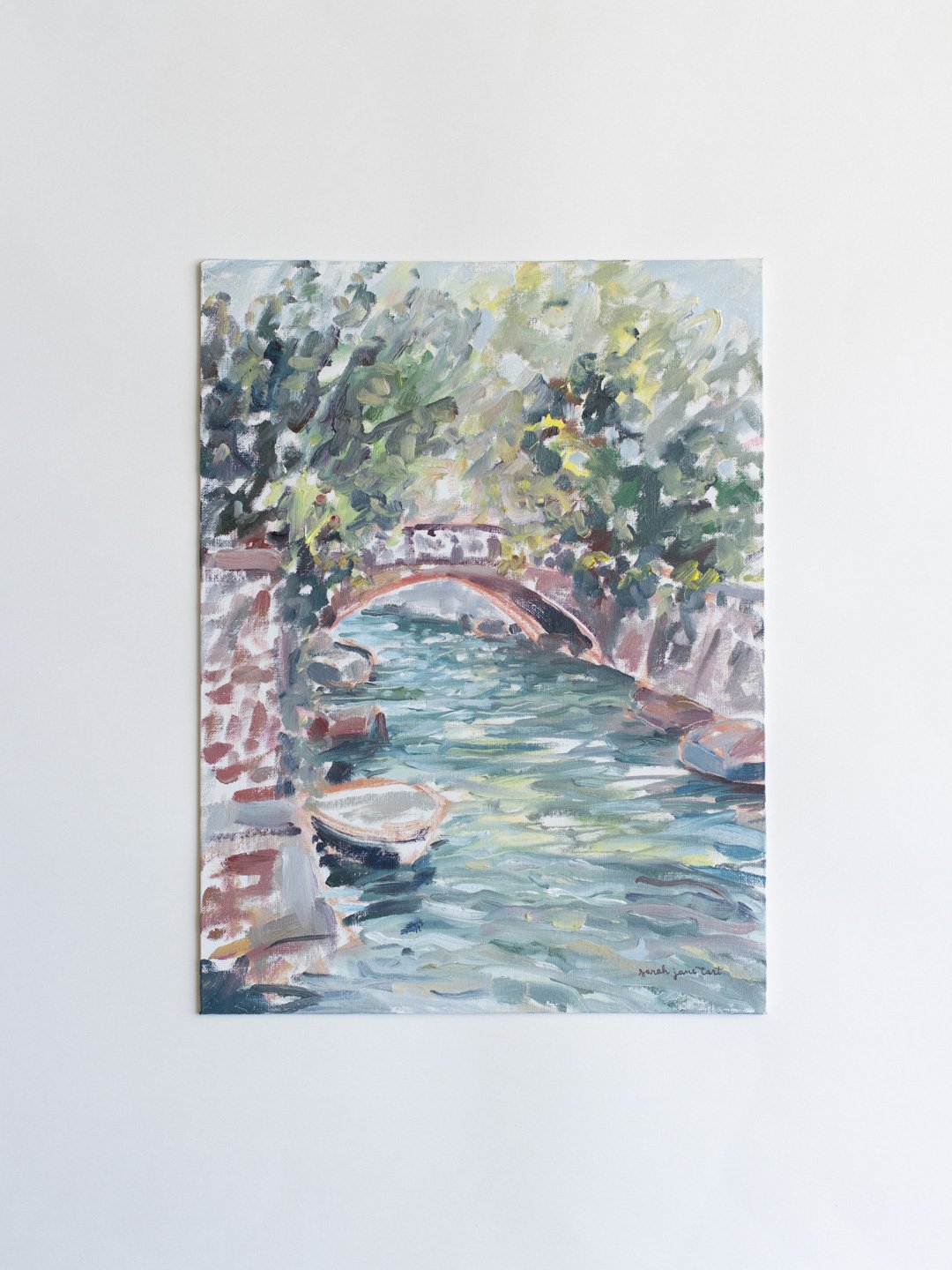 The Secret Canal | 16x12 | Framed