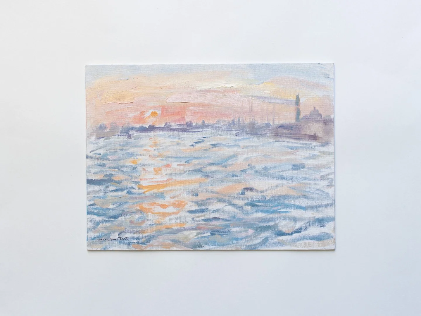 Sunrise at the Point | 12x16 | Framed