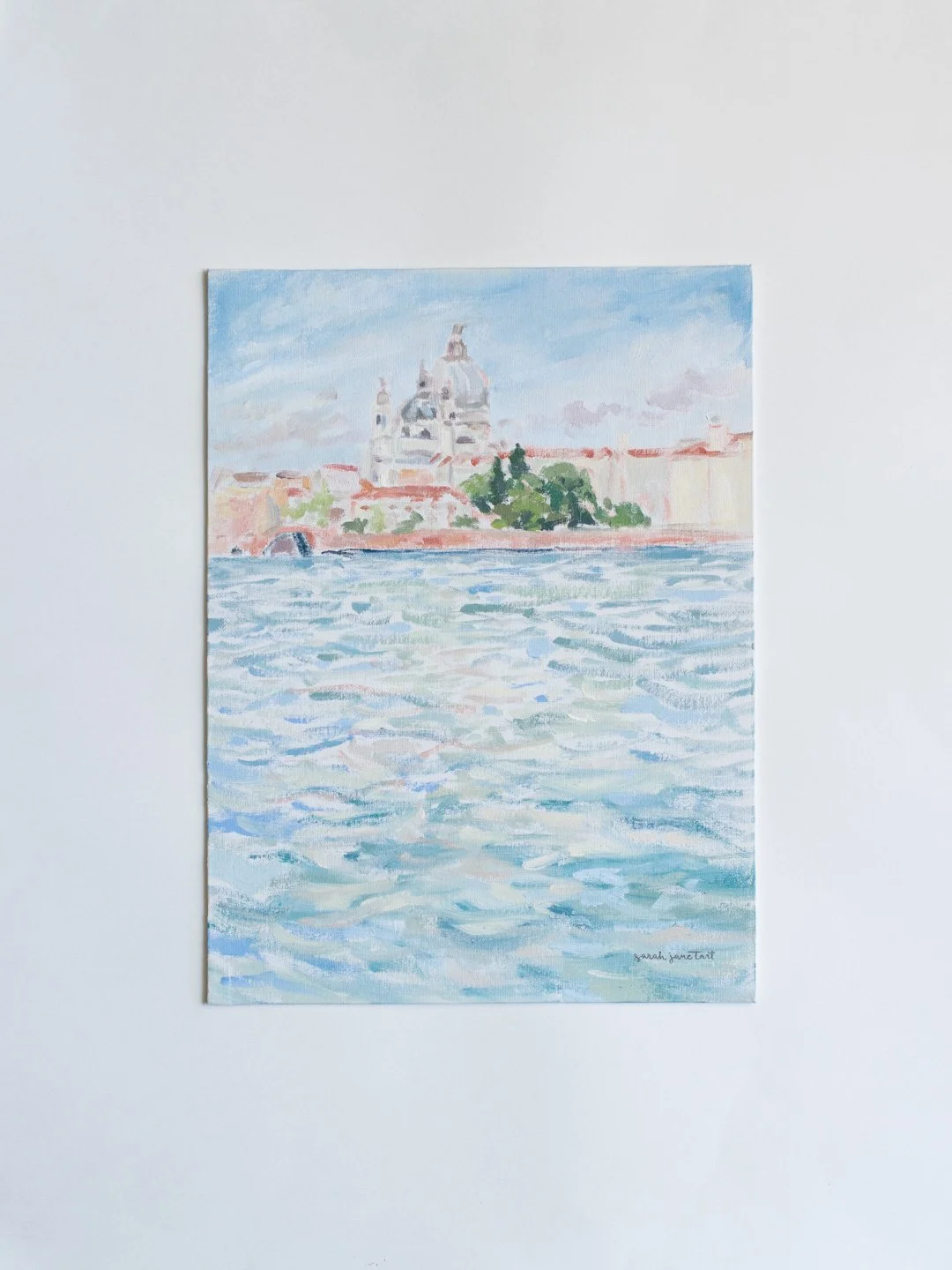Across the Lagoon | 16x12 | Framed