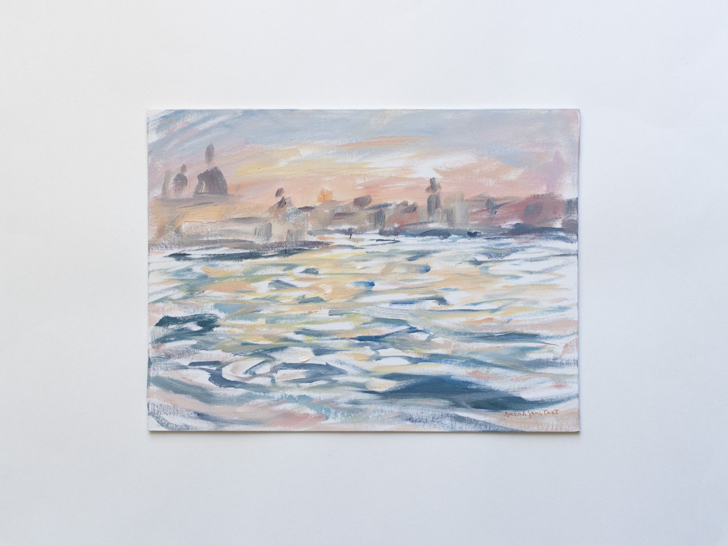 Sunset from San Giorgio | 12x16 | Framed