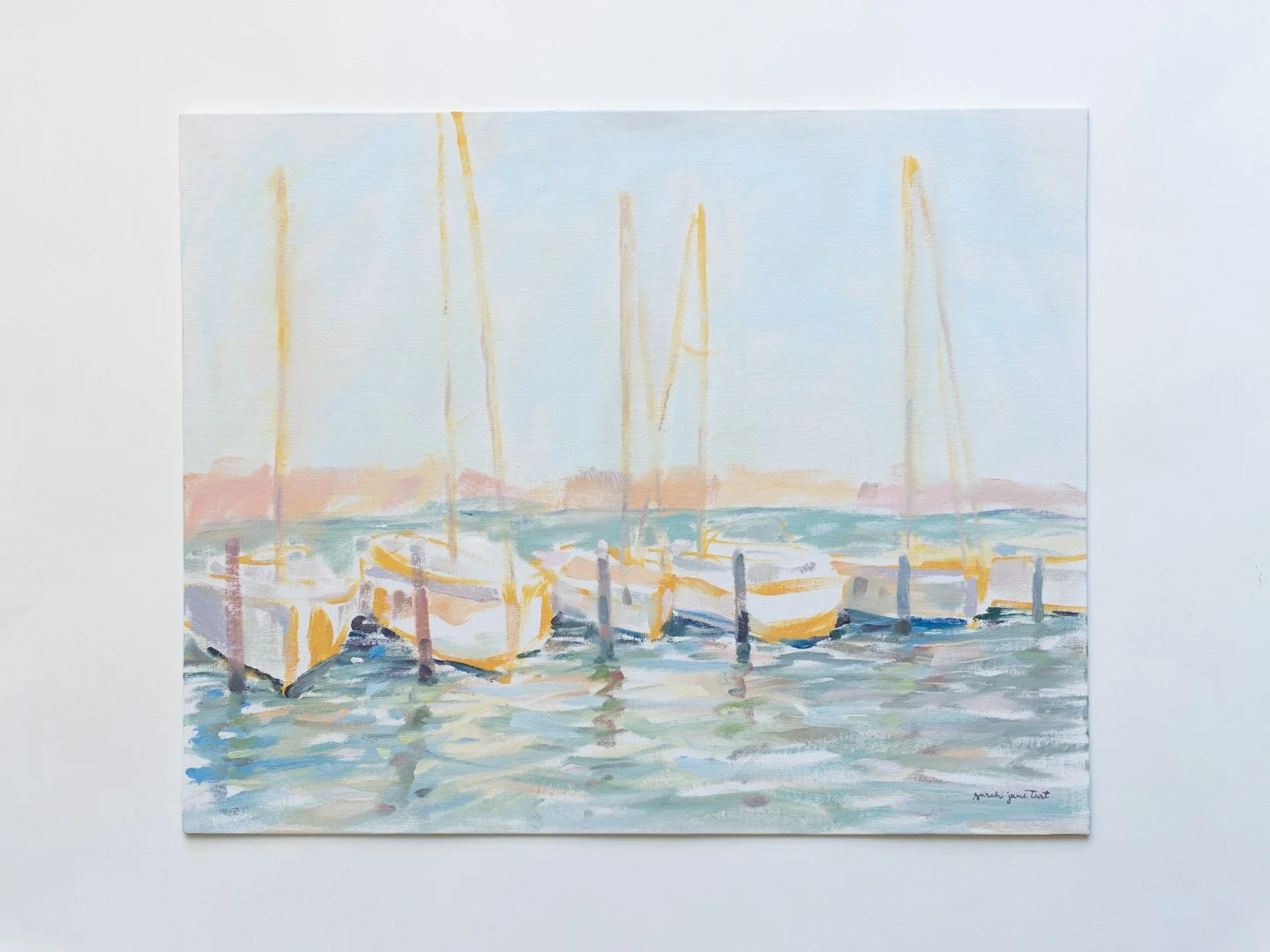 Marina No. 1 | 16x20 | Framed