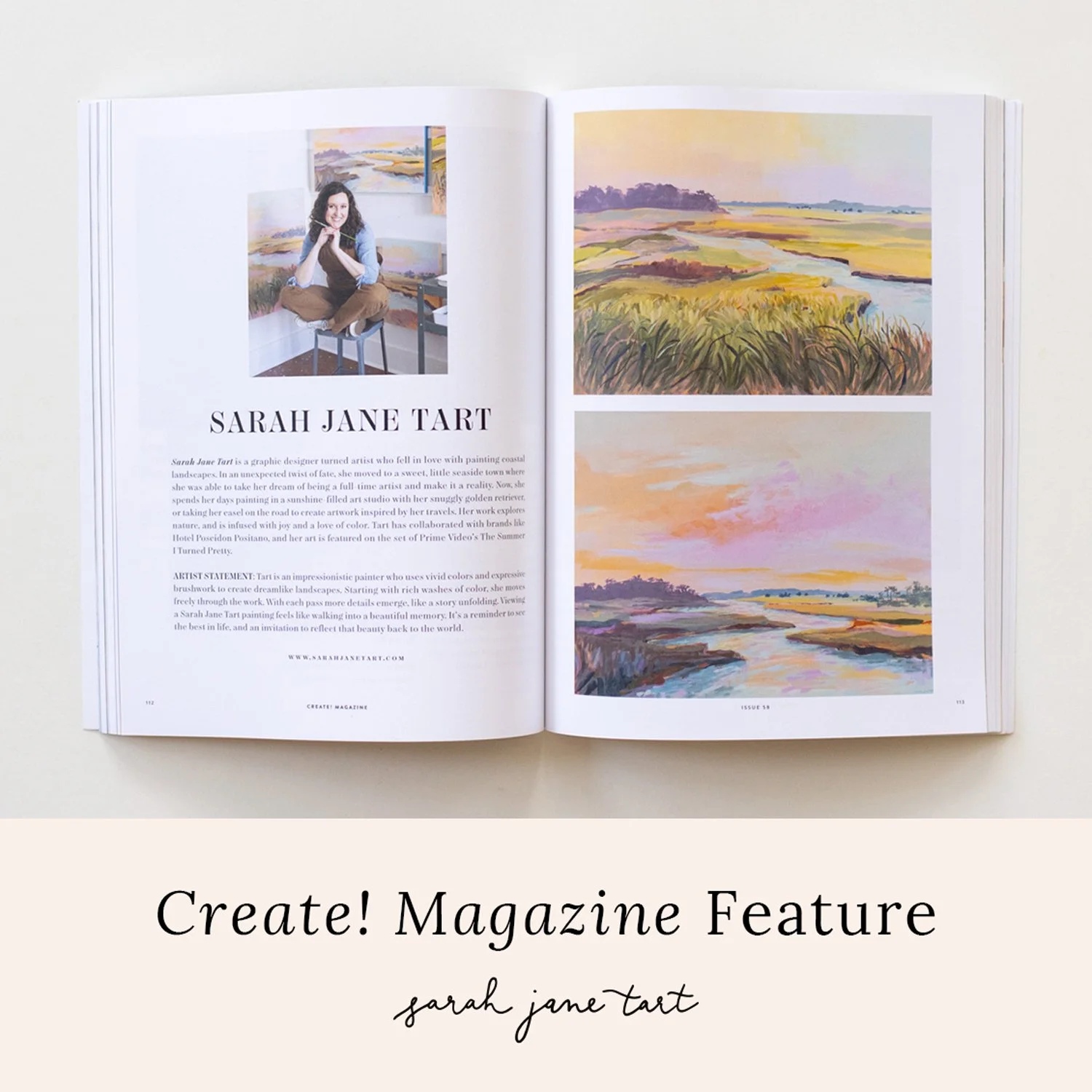 Create! Magazine Feature