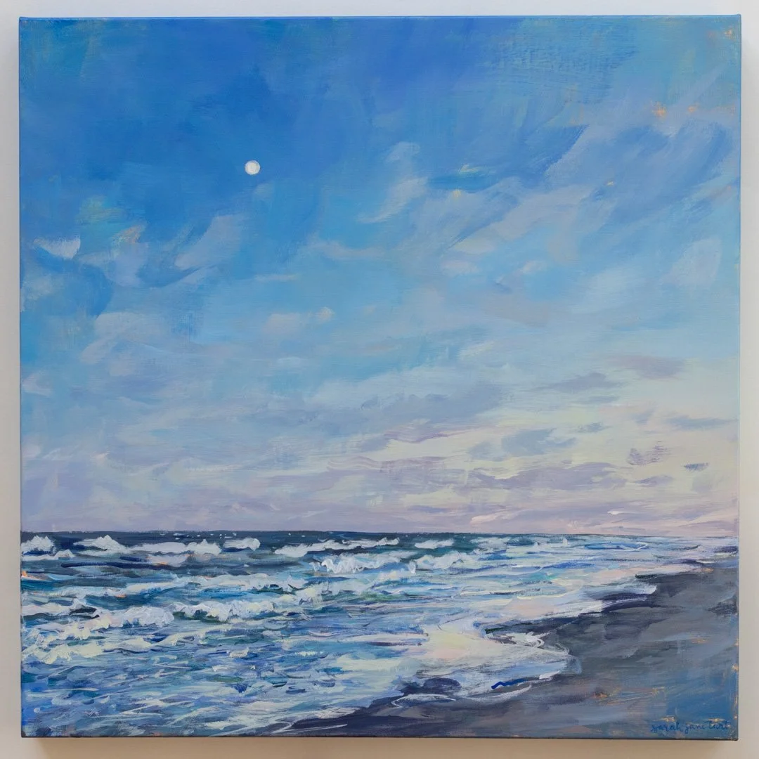 Moonlit Sea | 20x20