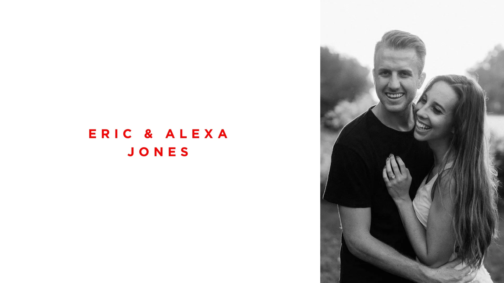 ERIC AND ALEXA JONES