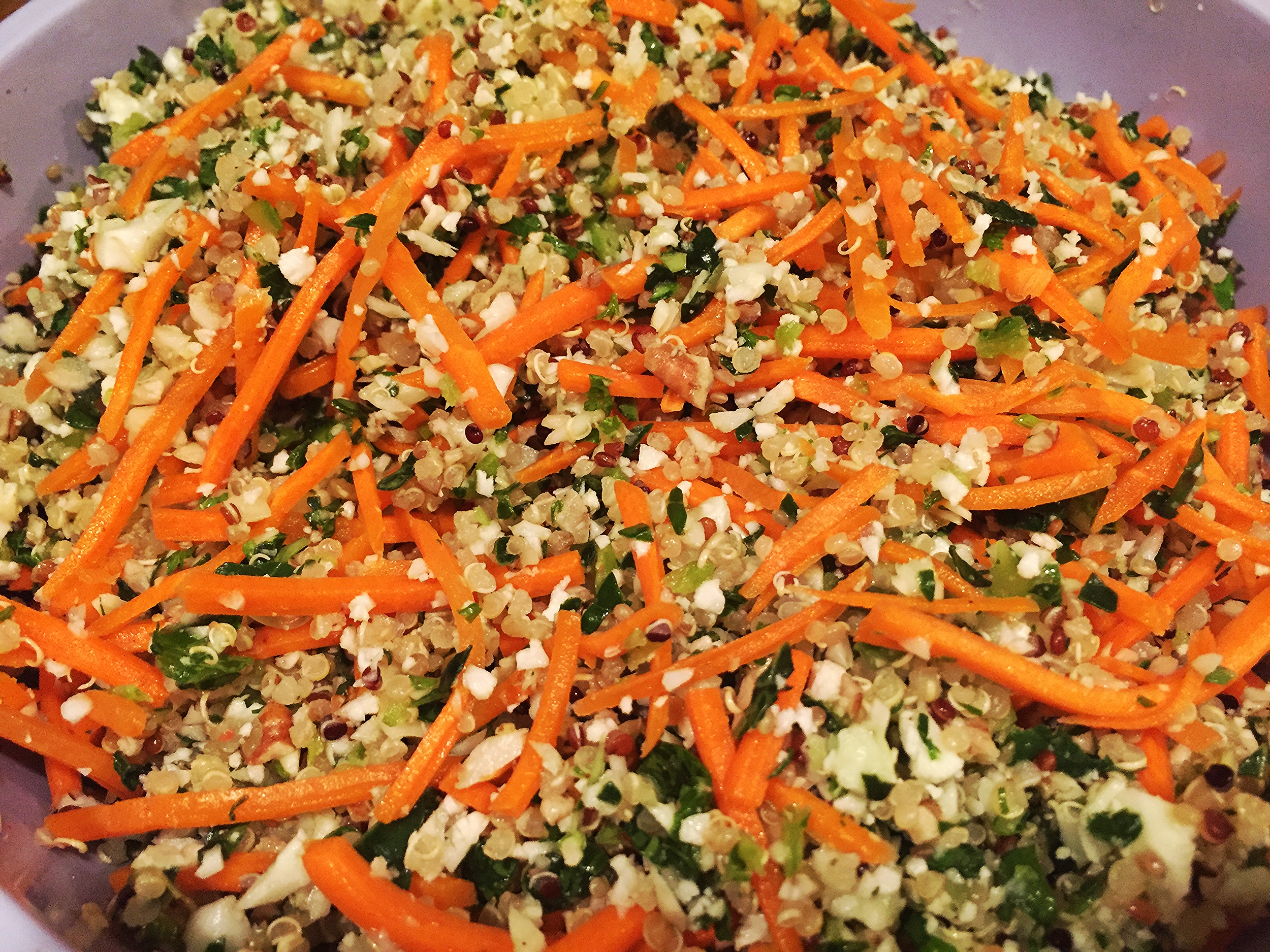 Queen of Quinoa's Detox Salad (modified)