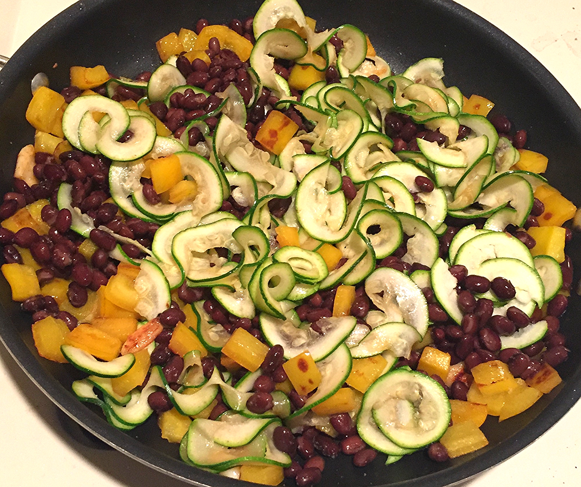 Black Bean Quinoa Zucchini Twist - 1