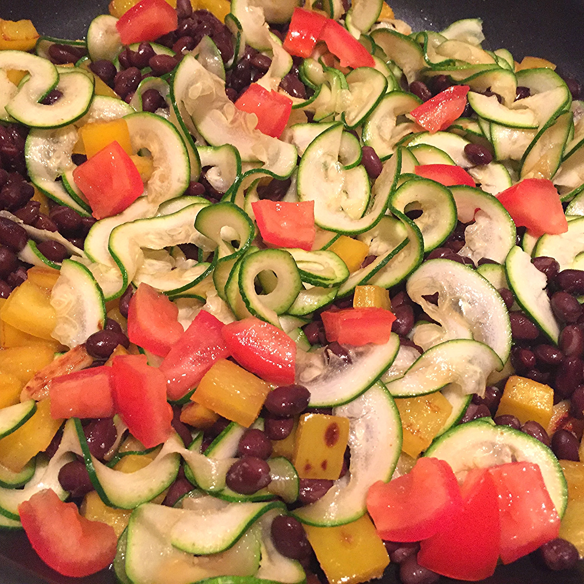 Black Bean Quinoa Zucchini Twist - 2