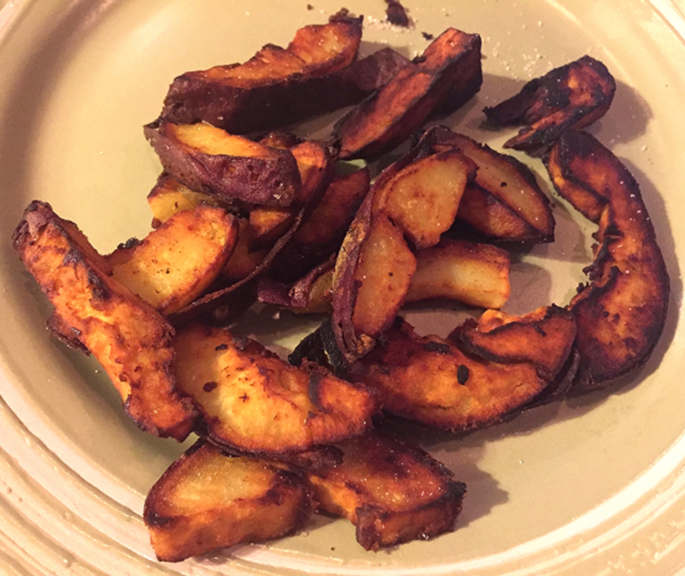 Japanese sweet potato fries