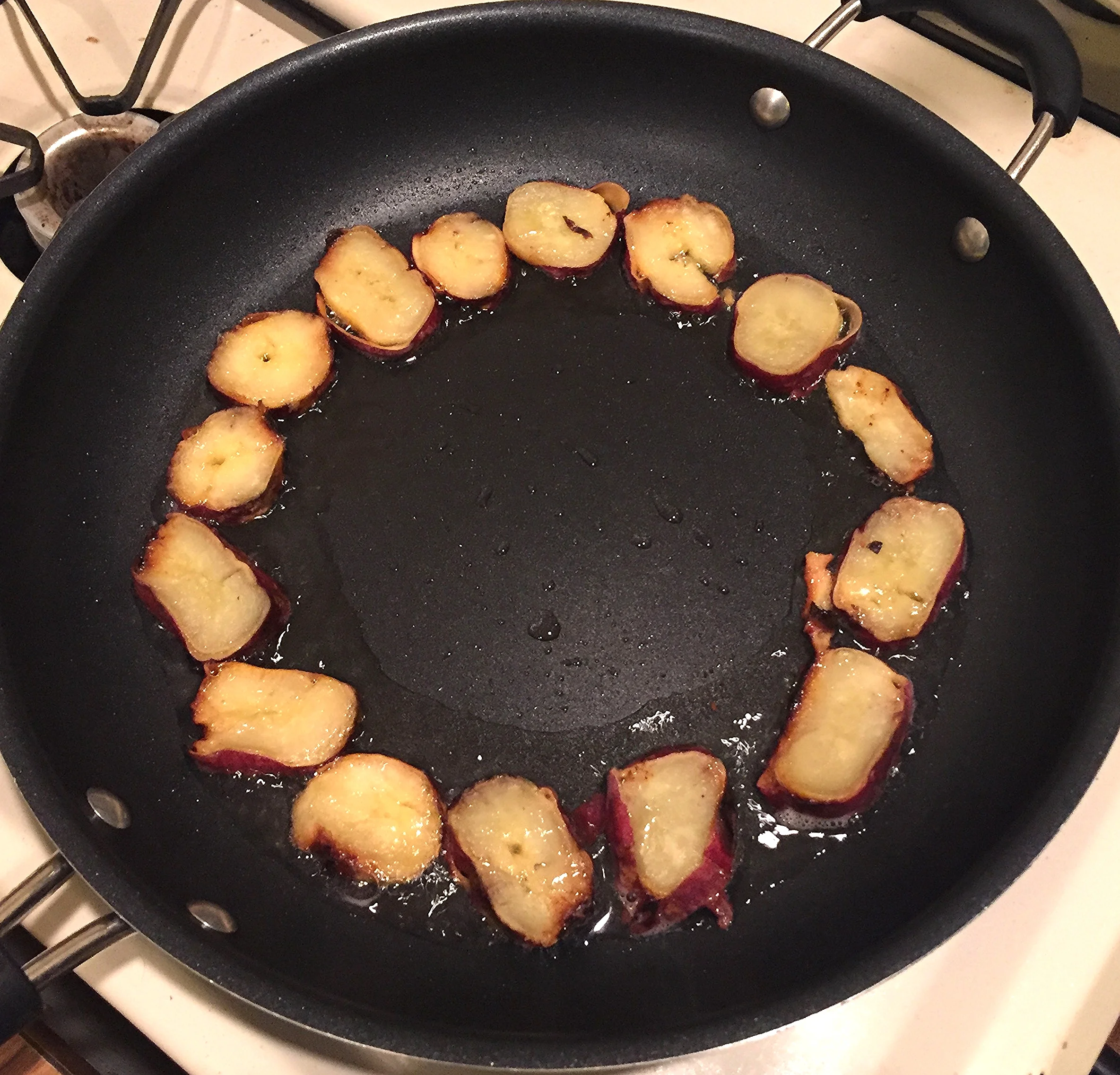 Fried Japanese Sweet Potatoes - 1