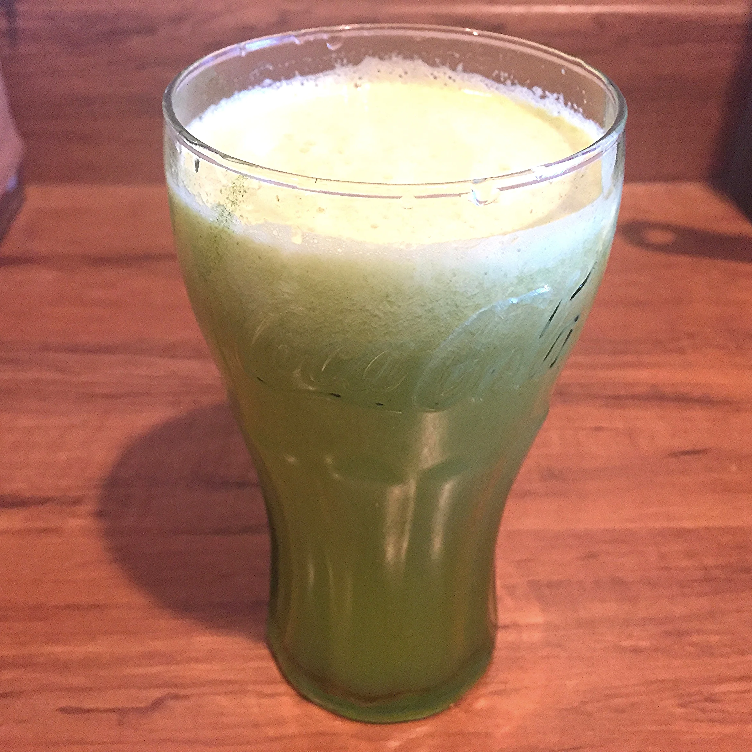 Pineapple, cucumber and celery juice