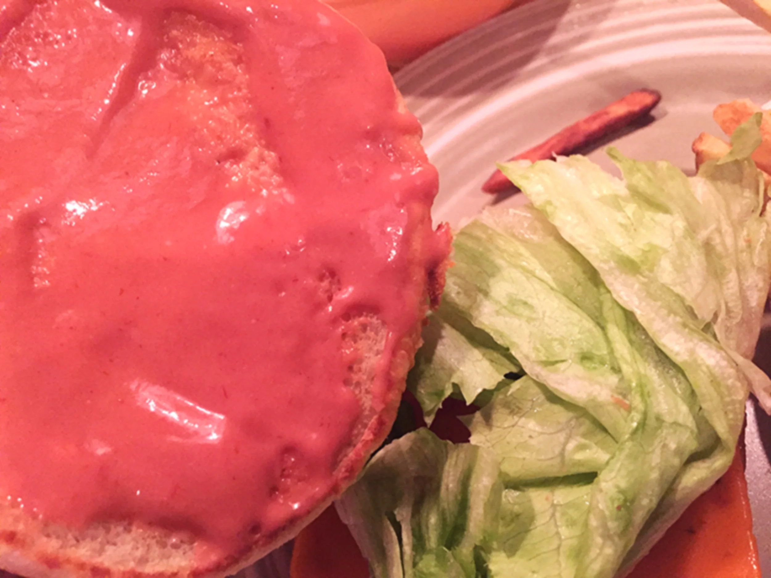 Special sauce made with Follow Your Heart Vegenaise® and ketchup