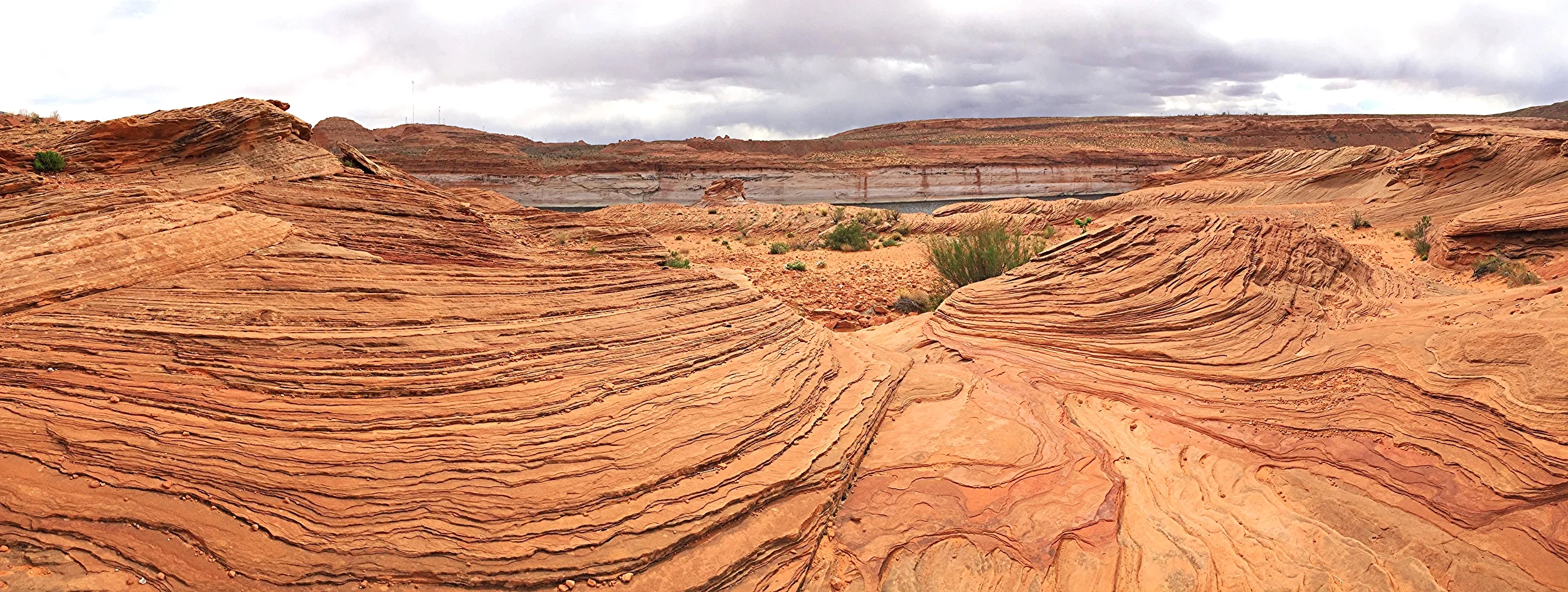Overlooking Colorado River near Glen Canyon Dam