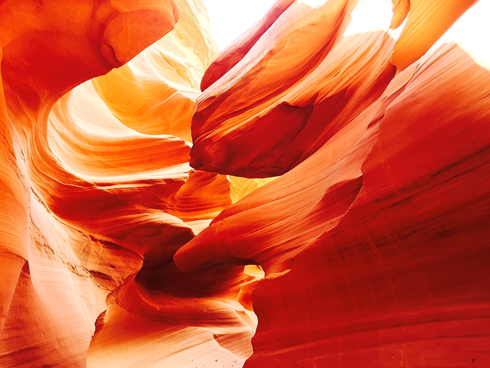 Swirls abound in Lower Antelope Canyon