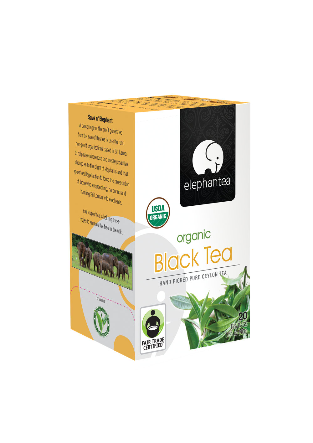 elephantea Organic Black Tea