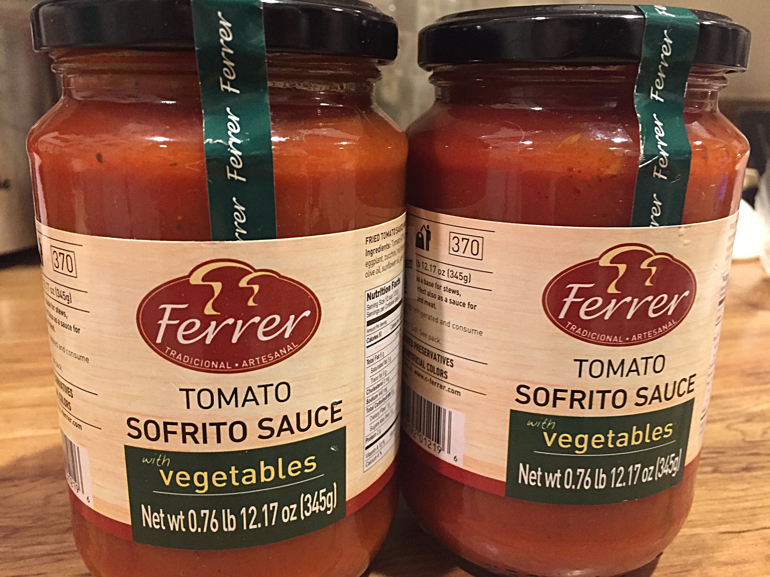 Ferrer Tomato Sofrito Sauce with Vegetables