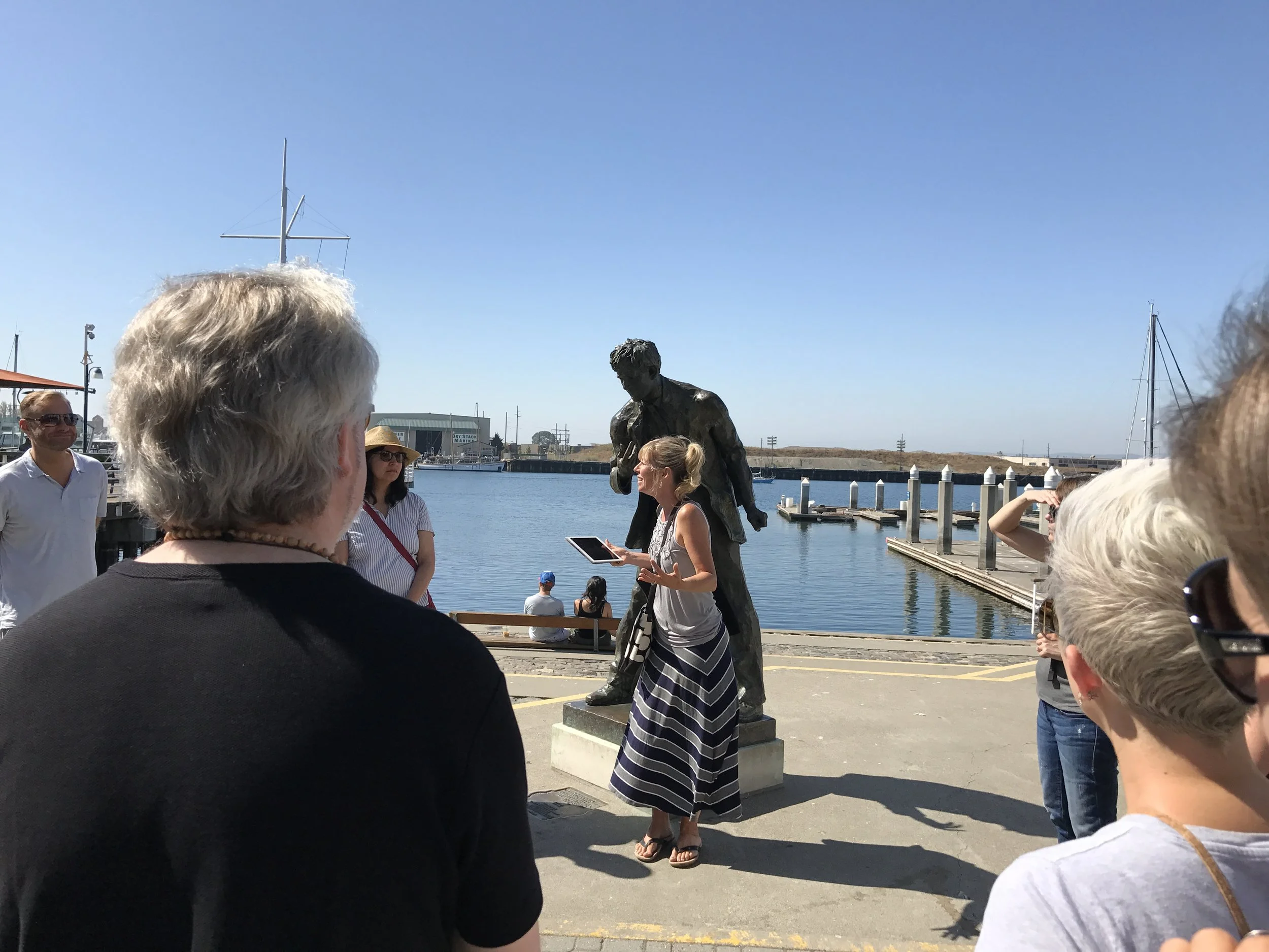 Start of our History of Animal Protection in Oakland Walk led by Colleen Patrick-Goudreau