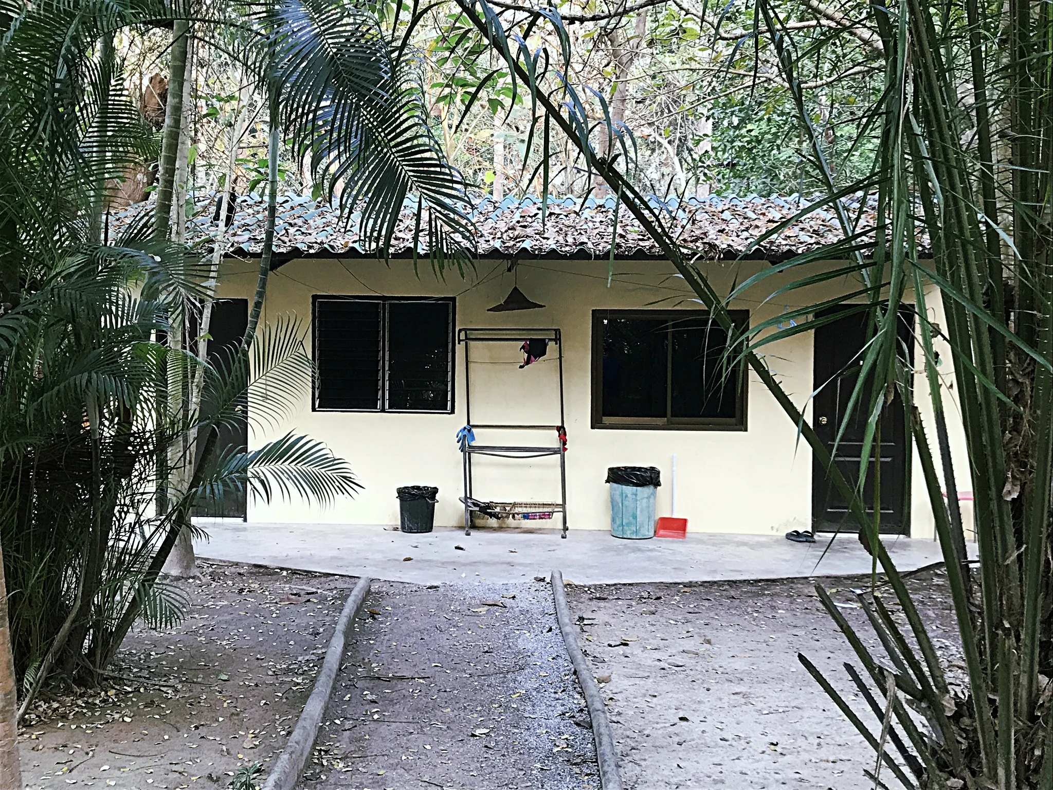 Two of the volunteer rooms