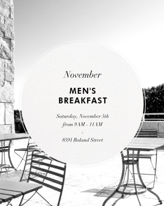 Men's Breakfast (November)