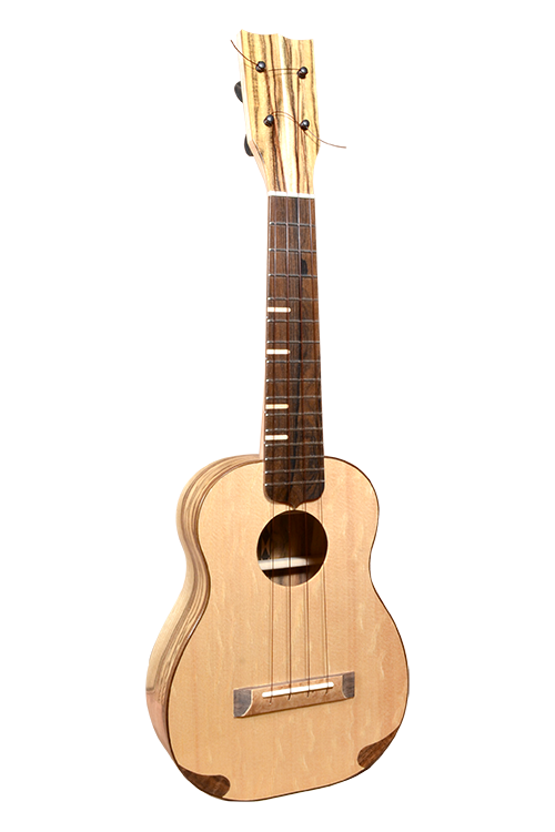 Grafted Pecan Double Dip — Pohaku Ukulele